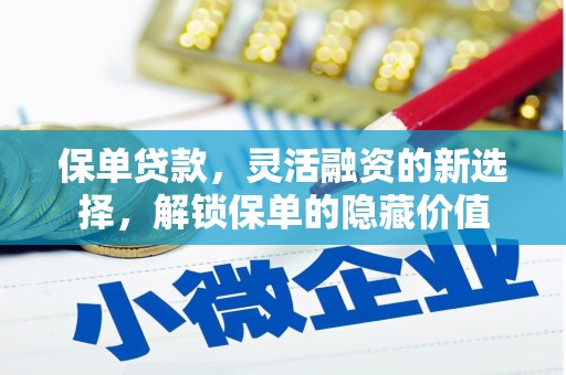 桦川保单贷款，灵活融资的新选择，解锁保单的隐藏价值