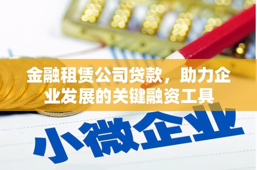 桦川金融租赁公司贷款，助力企业发展的关键融资工具