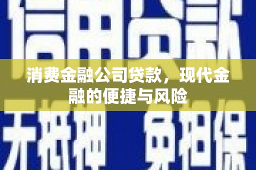 桦川消费金融公司贷款，现代金融的便捷与风险