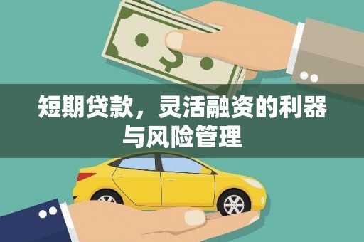 桦川短期贷款，灵活融资的利器与风险管理