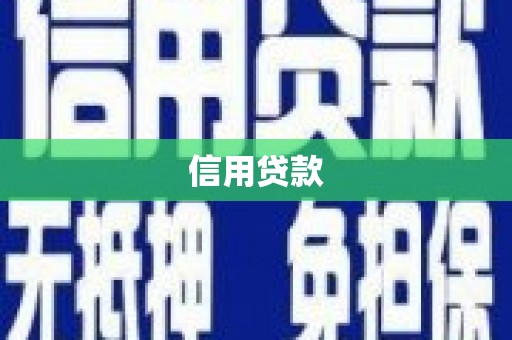 桦川信用贷款
