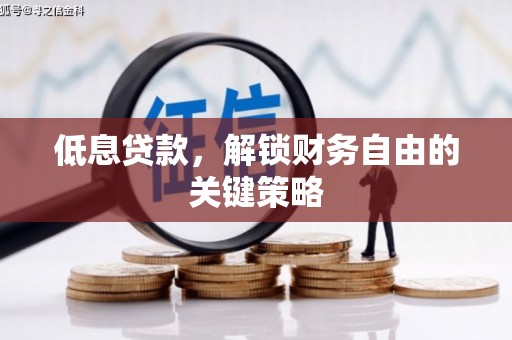 桦川低息贷款，解锁财务自由的关键策略