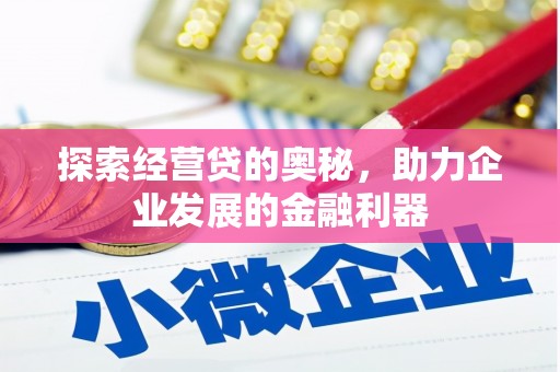 桦川探索经营贷的奥秘，助力企业发展的金融利器