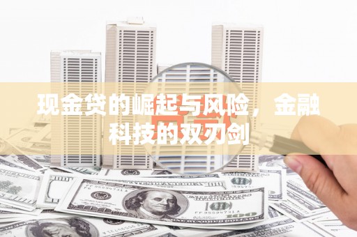 桦川现金贷的崛起与风险，金融科技的双刃剑